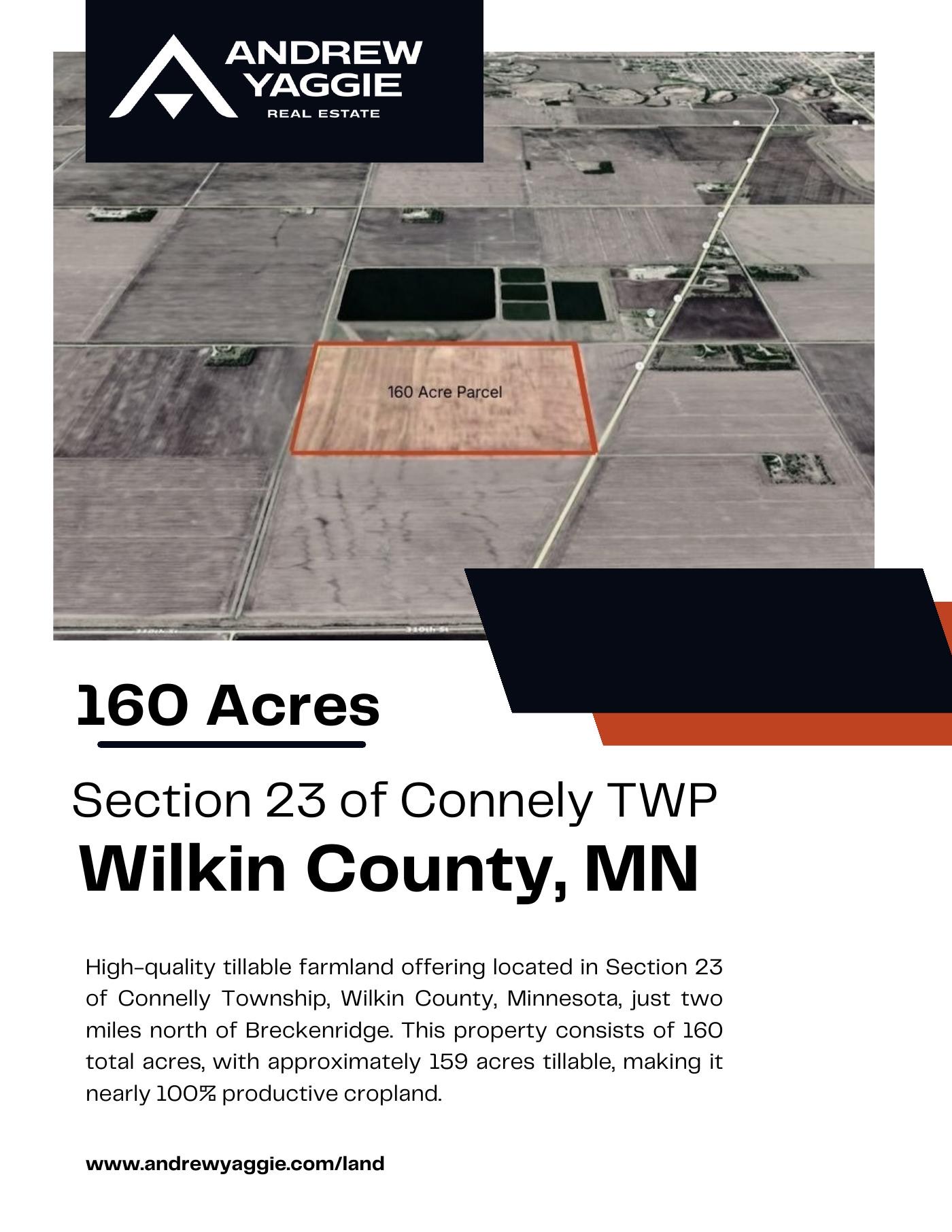 160 Acres — Wilkin County property booklet cover