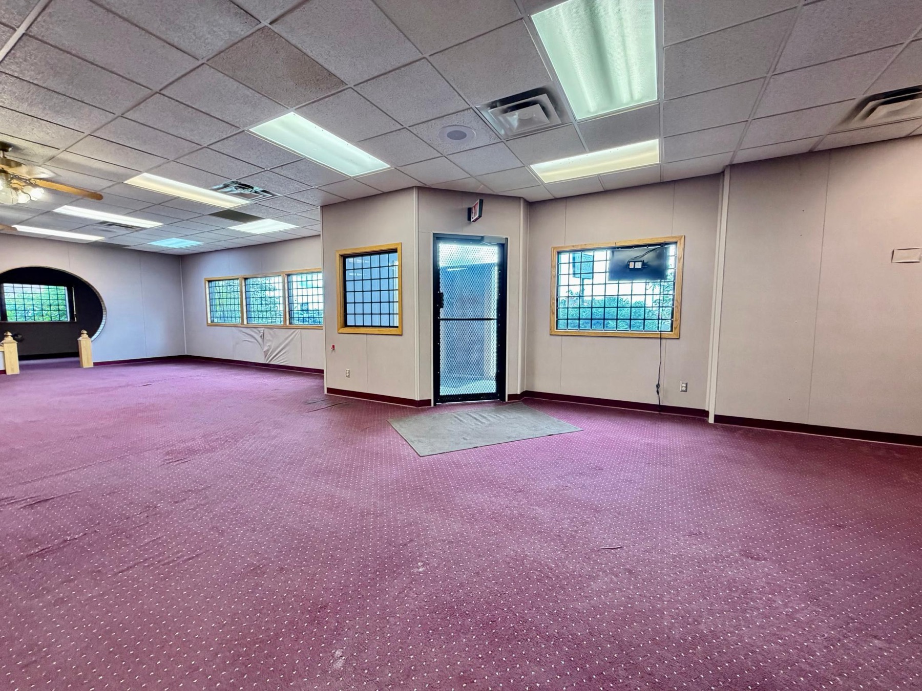 Open main-level interior space