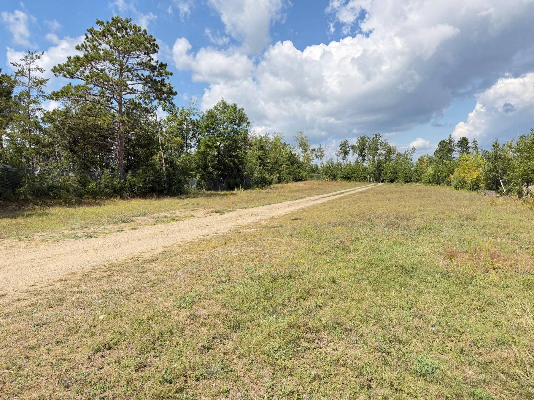 Additional open land at the rear of the parcel