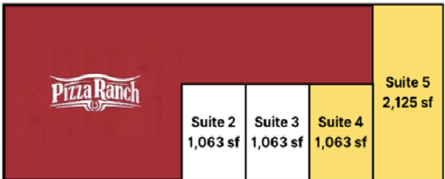 Suite layout floor plan